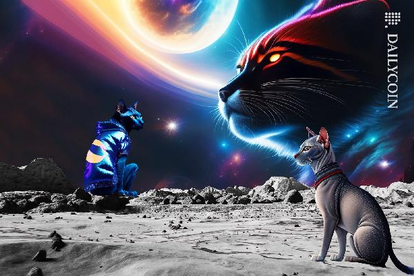 LUNC Community Tests Out AI App Chain, Generates NFT Cat Pic