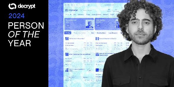 Decrypt‘s 2024 Person of the Year: Polymarket CEO Shayne Coplan