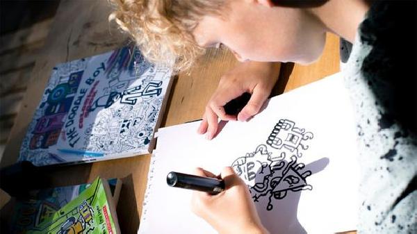 Web3 Company Orange Comet Taps 13-Year-Old Artist Doodle Boy for NFT Drop