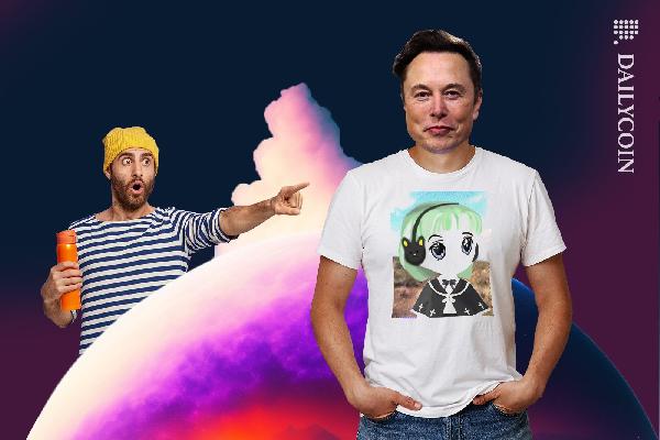 Musk Spikes Milady Meme Coin Price 11,632 with NFT Meme