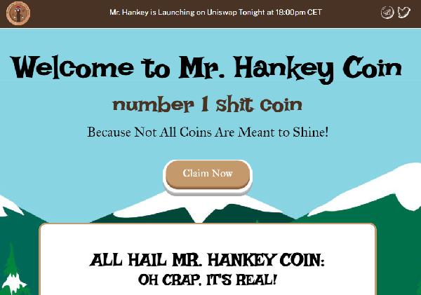 Viral New Shitcoin Mr Hankey Coin Explodes 100 at DEX Launch – Here’s Why It Can 100x
