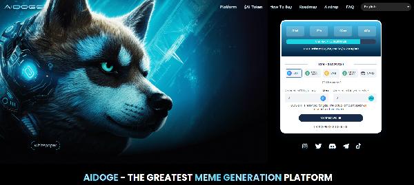 Unleashing the Power of AI and Memes: AiDoge AI Meme Coin Presale Rockets Past $12 Million to Challenge Pepe
