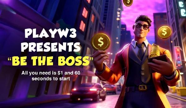 PlayW3 Unleashes ‘Be the Boss,’ a New On-Chain Business Model That Turns Creators Into Owners – Over $320,000 Already Paid Out