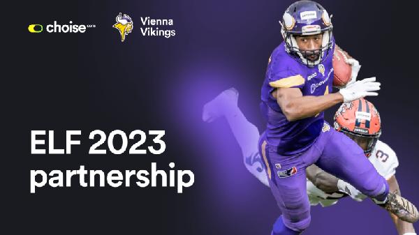 Choise.com’s New Partnership With the ELF Stars Vienna Vikings Is a Touchdown for Both Crypto and Sports