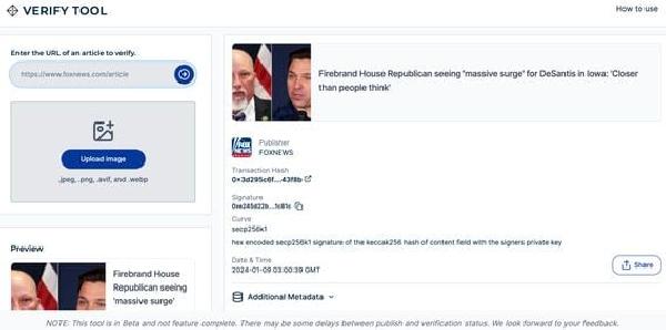 Fox, Polygon Release Blockchain-Powered Tool ‘Verify‘ to Weed Out Deepfakes