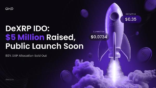 New DEX On XRPL Is Ready To Launch. DeXRP Raised Over $5 Million